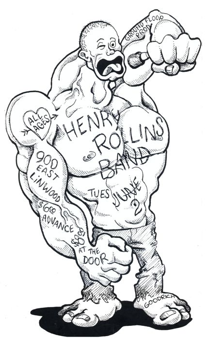the Henry Rollins Band, Ground Floor Productions, David Goodrich