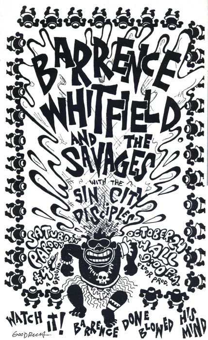 Barrence Whitfield and the Savages, the Sin City Disciples, Ground Floor Productions, Parody Hall, David Goodrich