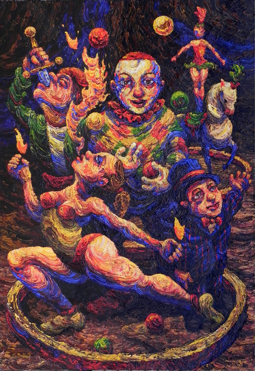 Circus, clown, David Goodrich